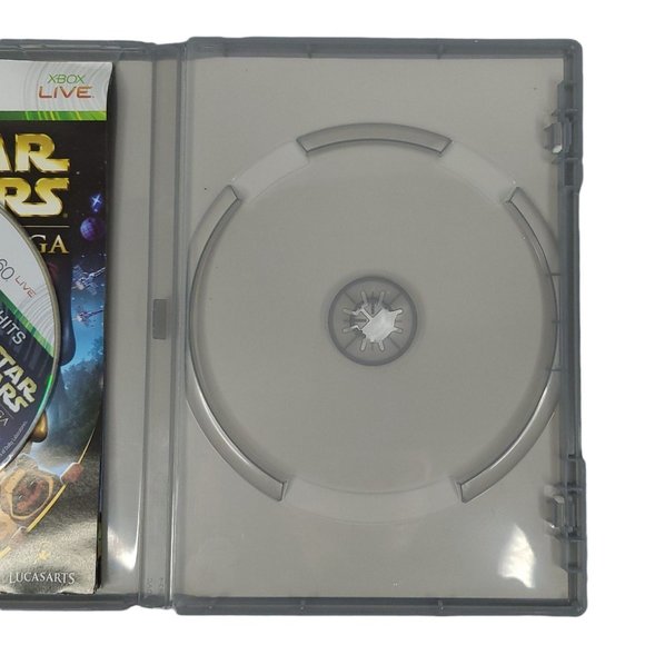XBox 360 Lego Star Wars The Complete Saga Video Game Jewel Case Manual Tested - Picture 9 of 9